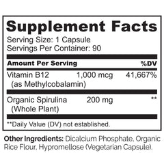 NATURELO spirulina powder detail emphasizing organic whole-food ingredient