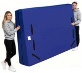 NATURELUX front view of queen mattress bag shows full coverage protection