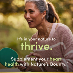 Nature's Bounty softgel surface detail showing coated, odor-reduced finish for minimal aftertaste
