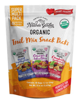 Nature's Garden front packaging showing bulk box and single-serve convenience