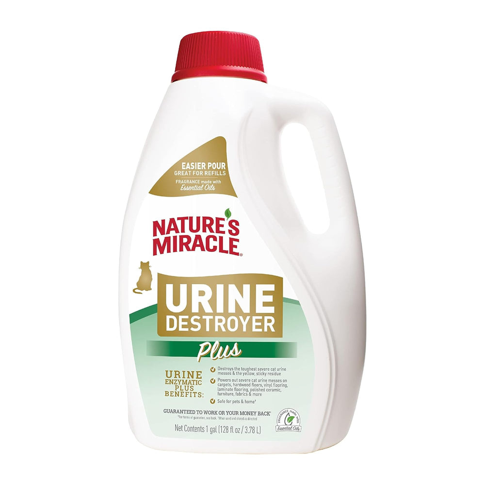 Nature's Miracle gallon front label showing product and benefits