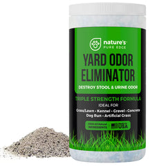 Nature's Pure Edge powder close-up texture for fast odor neutralizing