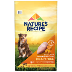 Nature's Recipe front of bag showing product name and benefits