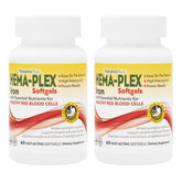 NaturesPlus front packaging showing two-bottle pack and product benefits