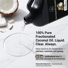 Naturevibe Botanicals oil pouring closeup showing lightweight texture for smooth absorption