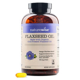 NatureWise front bottle view showing label and supplement benefit