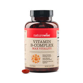 NatureWise front package of Vitamin B Complex 360 softgels showing full one-year supply benefit