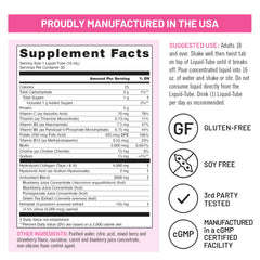 NatureWise ingredient label and nutrition facts confirming transparency