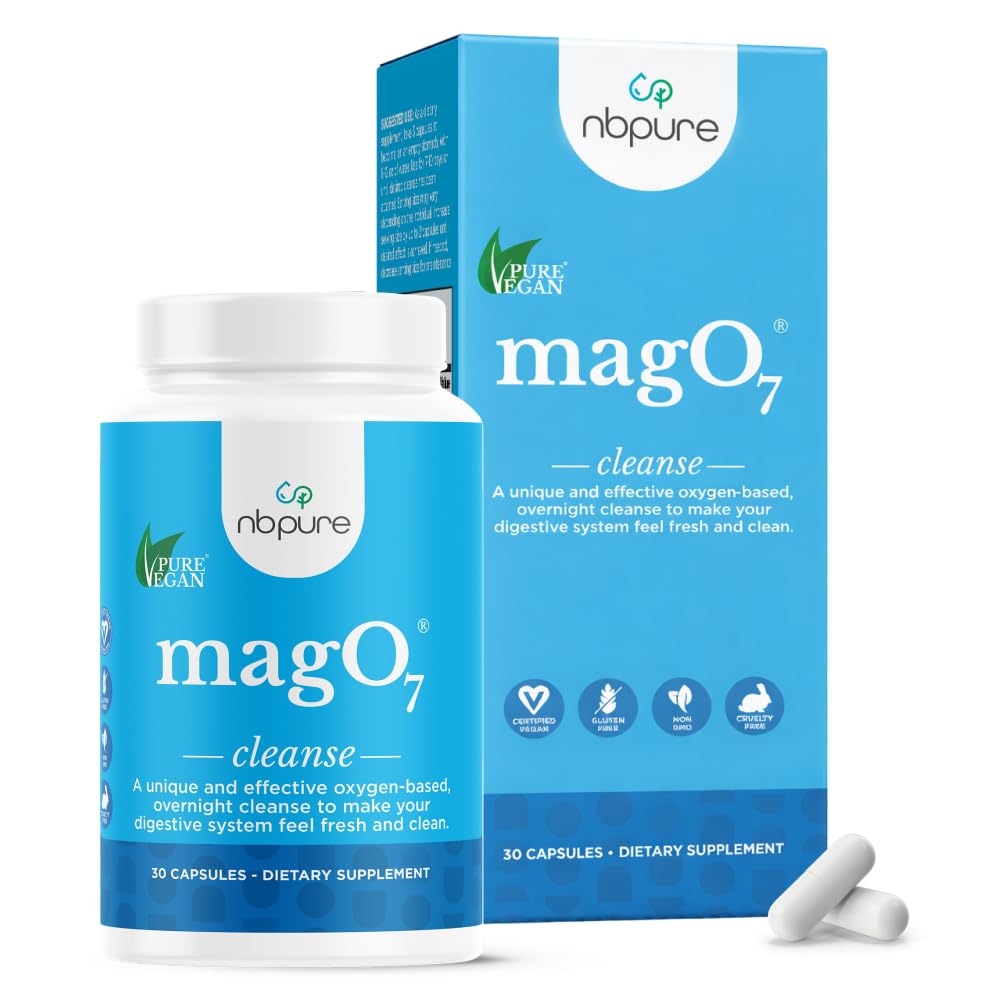 nbpure MagO7 front packaging showing bottle and capsule for easy identification and convenience