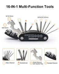 NDakter glueless patch kit laid out to show instant repair convenience