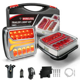 NeaLia CD033 front view showing bright LED signals for safer towing