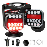 NeaLia front view magnetic trailer light showing compact design and visibility