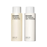 Nécessaire front packaging showing both bottles and clean design for clarity