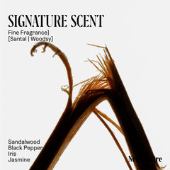 Nécessaire ingredient collection with oils and peptides illustrating nourishing benefits