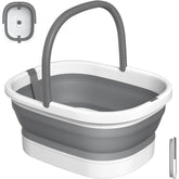 Nekteck foot tub front view showing basin and stable base for comfortable soaks