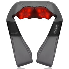 Nekteck front view gray showing overall shape and ergonomic fit for comfort