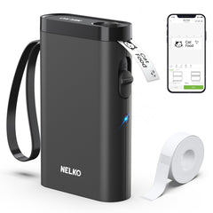 Nelko P21 front view showing control buttons and compact design benefit portability