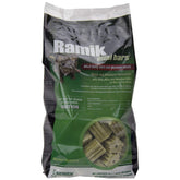 Neogen Ramik front pouch showing resealable 4-pound bag and multicolor bars for easy storage and handling