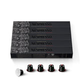 Nespresso Ristretto Decaffeinato front packaging showing product and intensity for quick recognition