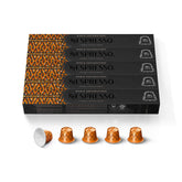 Nespresso Vienna Linizio Lungo front pack showing 50-count and benefits