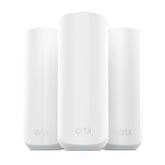 NETGEAR Orbi 370 front packaging showing product benefits and coverage
