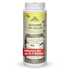 Neudorff front package showing outdoor ant killer granules for garden protection
