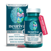 NEURIVA front bottle view showing brand and 50-count for easy selection