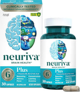 NEURIVA front packaging showing product for memory and focus benefits