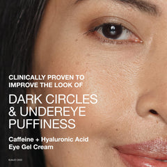 Neutrogena Hydro Boost eye cream open jar texture close-up highlighting lightweight gel-cream absorbency