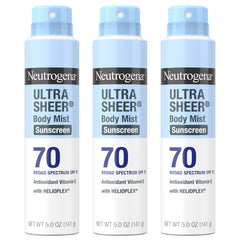 Neutrogena front packaging showing SPF 70 for quick identification and strong protection
