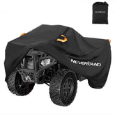 NEVERLAND cover front view protecting ATV from rain and sun