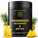 New Elements front packaging showing product and pineapple flavor benefits