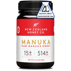 NEW ZEALAND HONEY CO front jar showing packaging and verified UMF badge