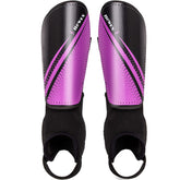 newox front packaging showing purple shin guards and branding for quick identification