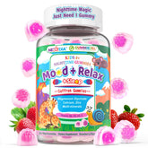 Nextdia front packaging showing kids sleep gummies for easy nightly routine