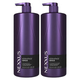 Nexxus KERAPHIX front packaging showing set and size, communicates long-lasting repair