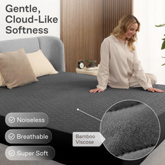 Niagara Sleep Solution side view showing deep pocket and extra-stretch sides for secure fit