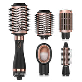 Nicebay front view of the multi-styler showing controls and ergonomic grip for fast styling