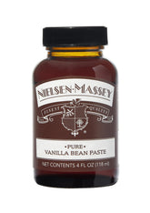 Nielsen-Massey jar front view showing paste and brand for reliable flavor