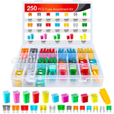 Nilight front packaging showing full 250-piece fuse assortment for quick replacement