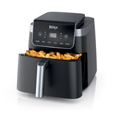 Ninja AF181 front view showing compact footprint and sleek grey finish