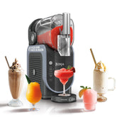 Ninja SLUSHi front view showing sleek black finish and easy-access vessel