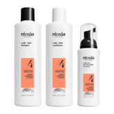 NIOXIN system kit 4 front packaging showing the three-step kit and benefits