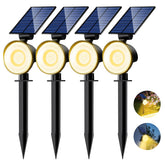nipify front view showing spotlight and solar panel, highlights build quality