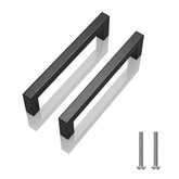 NISUOIEN front view of 30-pack matte black handles showing uniform finish and quantity