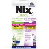 Nix front packaging showing full kit and quick benefit