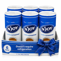 N'Joy front canister showing brand label and 12 oz size benefit