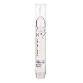 No7 Laboratories front bottle view showing elegant booster and travel-friendly size