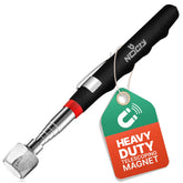 NoCry front view of telescoping magnetic pickup tool showing compact form and portability