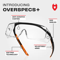 NoCry side profile highlighting integrated side shields for extra safety